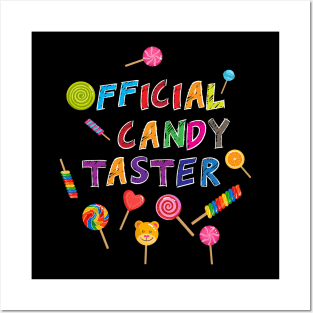 Kids Official Candy Taster Posters and Art